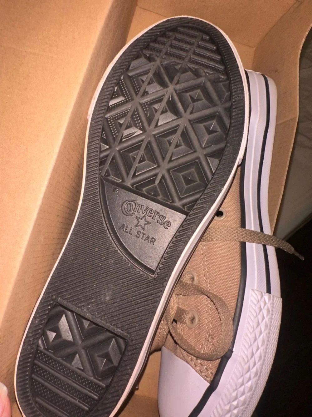 CLOSE OUT SALE Converse Chuck Taylor All Star Hi Junior Sandy Camo Seam New Box